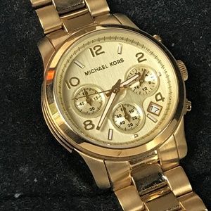 Michael Kors gold watch